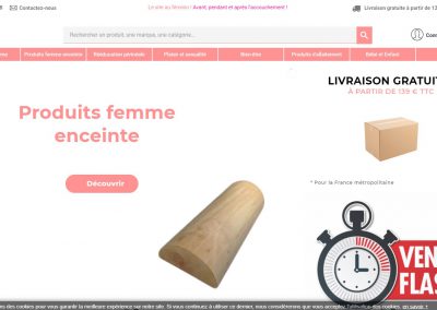 www.myperinee.fr – Refonte de site E-commerce, optimisations SEO, Intégration de modules