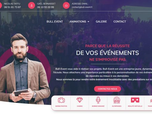 Bullevent.fr – Création d’un site Web institutionnel