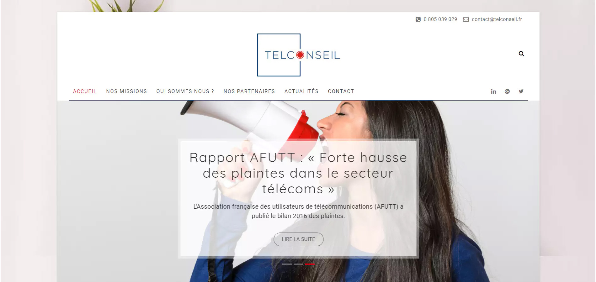 teconseil.fr Création de site Web